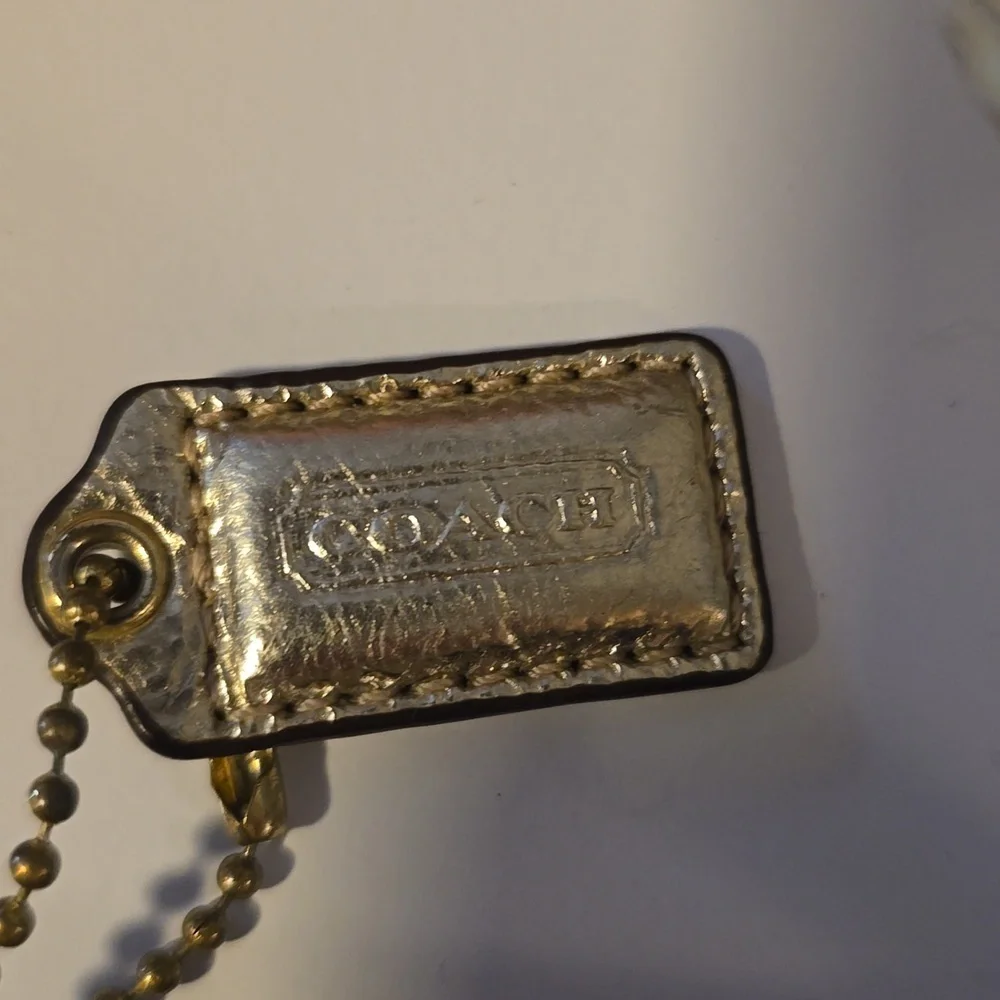 COACH BLUE & GOLD NEW YORK CROSS BODY - Picture 12 of 12